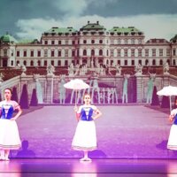 Tänzer bei der Ballettgala "Chopiniana"